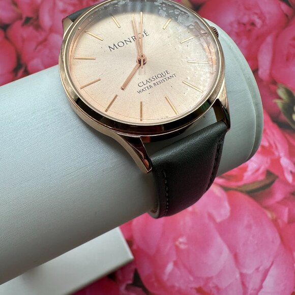 Monroe Classique Collection Water Resistant Women’s Watch by Maestro. - Picture 7 of 11